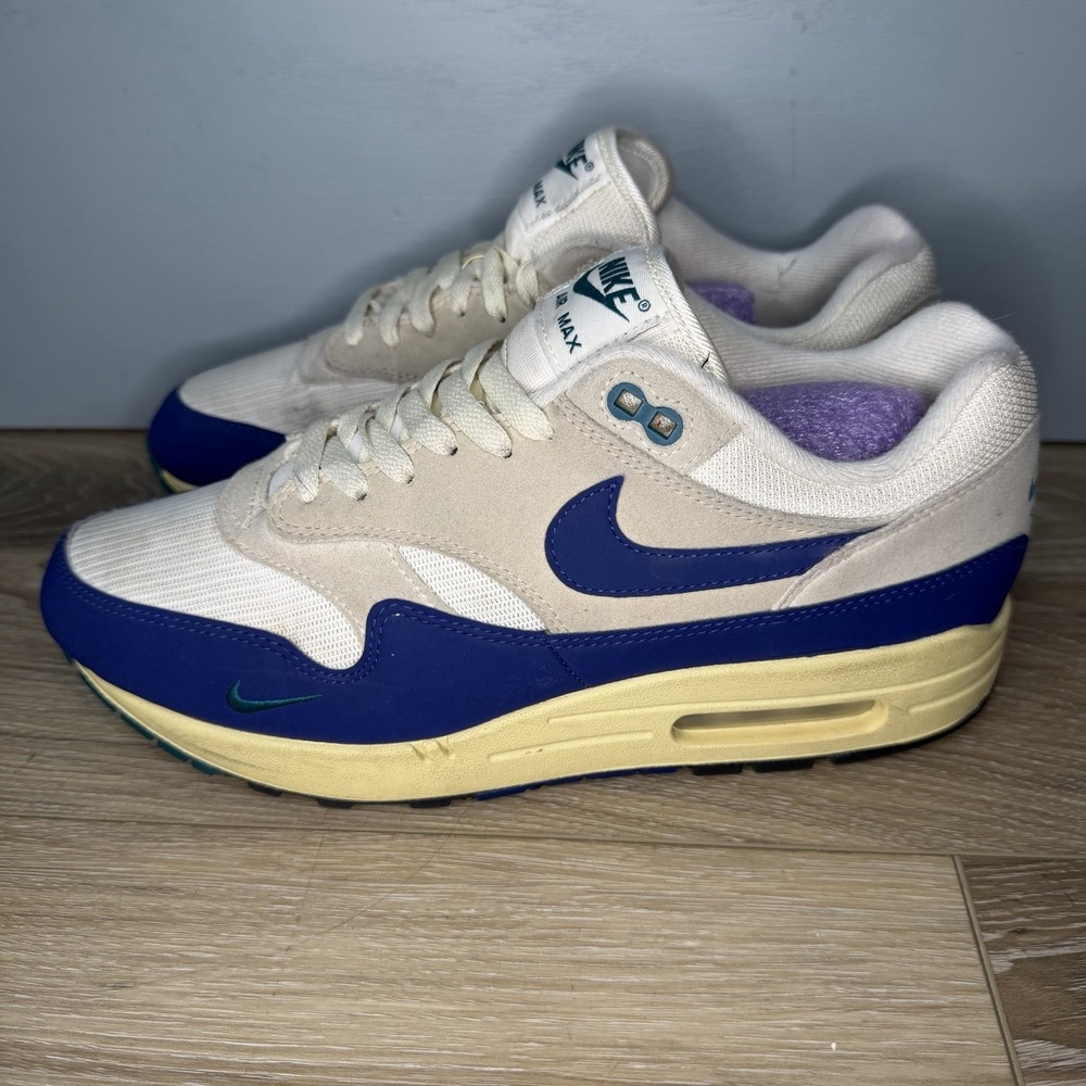 Nike Air Max 1 Athletic Department Deep Royal Blue Mens Size 9 FQ8048-133